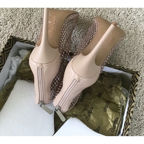 Booties, sparkly Booties by Charles David - Picture 6 of 6